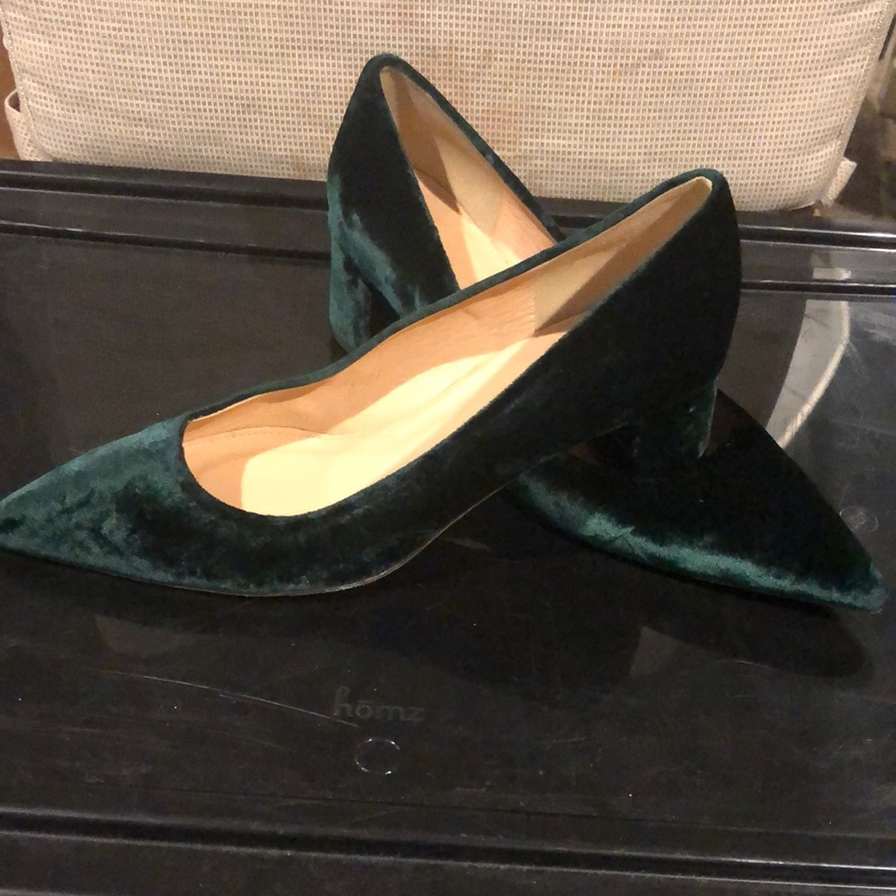 JCrew Suede Heels